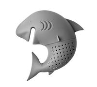 Shark Tea Strainer, Food Grade Silicone Loose Leaf Infuser, Fun Shark Design For Mugs And Teacups, Reusable Filter For Home Brewing, Made Of Silicone Material, 3.39x3.19inches