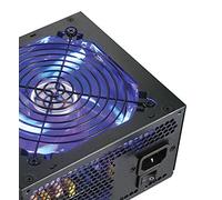 SHARK TECHNOLOGY ATX-1000-LED Ventilatore LED silenzioso 1000 W 120 mm Blu PFC Dual PCI-E Gaming PC ATX Alimentazione