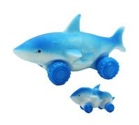 Shark Toys, Car Design Game, Soft Cute Blend with Smooth Grip, Daily Routine with Gentle Play, Lifestyle Utility Item, Portable Aid for Offices Kids Adults Family Friends