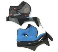 SHARK V2 - Guanciali di ricambio in bambù/Skwal, 50 mm, colore: Blu