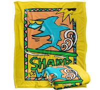 SHARK WEEK: TELEVISION SERIES, COPERTA MORBIDISSIMA AL TATTO, 152 x 127 cm