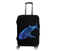Shark Whale Big Fish - Copertura protettiva per valigia, lavabile, da viaggio, Stile:, M