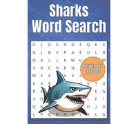 Shark Word Search Puzzle Book: Word Searches with Easy to Read Print about Sharks, Oceans, Seas, and More | 6x9 inches, 110 pages | 50+ Puzzles... Gift for Vacations, Holidays and Free Times