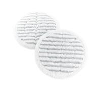 Shark XKITP6002UK, 2 x Microfibra Ufficiale per mocio Steam & Scrub, Bianco, Taglia unica