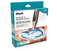 Shark XKITP7000D - 2 panni morbidi lavabili per spolverare e strofinare lo sporco, colore: grigio, legno duro, grigio