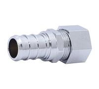 SharkBite 1/2 x 3/8 pollici OD compressione crimpare adattatore, ottone idraulico raccordi, PEX tubo, PE-RT, UC637LFA