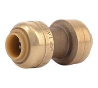 SHARKBITE/CASH ACME 1/4 x 1/4-In. Push Kit Pipe Coupling, Lead-Free