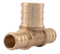 SharkBite UC408LFA 1/2-Inch by 1/2-Inch by 3/4" PEX Barb Bull Nose Tee Retail Packaging