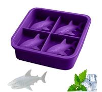 Sharkmold Trayset, Cavitymold Chill Block Setbox, Fourcell Freezeform with Sculpt Systemkit, Oceanic Silicone Mouldbox, Sharkshape with Artisticform, Icetrayset for Picnic Party