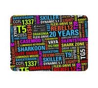 Sharkoon 20 Years Mouse Mat Multicolore Immagine Gomma 4044951038084