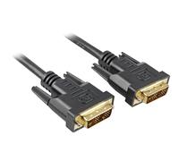 SHARKOON 3M DVI-D TO DVI-D (18+1) CABLE DVI NEGRO