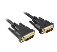 SHARKOON 3M DVI-D TO DVI-D (24+1) CABLE DVI NEGRO