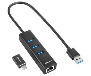 Sharkoon 4044951037575 replicatore di porte e docking station per laptop Wireles