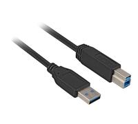 Sharkoon USB 3.0 USB-kabel 5m Sort NEW