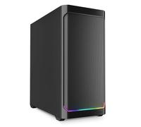 AK4RGBSTRIPBLACK ATX 2X U3, 1X TYPE-C, 2X 120