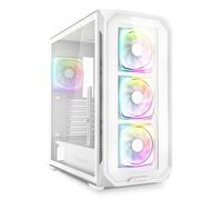 AK5GRGBWHITE ATX 2X U3, 1X TYPE-C, 4X 120 ARGB