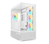 Sharkoon Case PC AK7 ATX ARGB Vetro temperato x2 Bianco