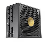 Sharkoon P30 Gold 1000 Watt - Alimentatore per PC di alta qualità ed efficienza con certificato 80 PLUS Gold, completamente modulare, 1000W, compatibile con i socket Intel e AMD