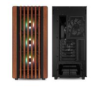 Sharkoon Atx 2X U3, 1X Type-C,trrs, Temp Glass, 4X 120 Argb Rebel C70G RGB