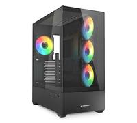 SHARKOON CASE AK6 RGB BLACK ATX