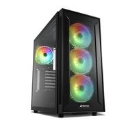 Sharkoon Case Atx Tg6M Rgb 2Xusb 2.0, 2Xusb 3.0, Vetro Temperato, 4X 120 Argb, A