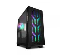 Sharkoon CASE GAMING CA300T SHARK BLACK ATX NERO RGB NO ALIMENTATORE