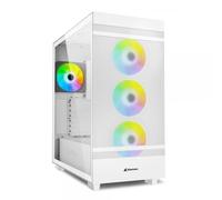 SHARKOON CASE GAMING REBEL C50 WHITE RGB ATX BIANCO NO ALIMENTATORE