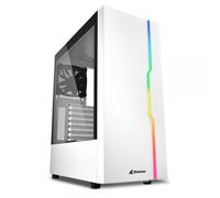 Sharkoon CASE GAMING RGB SLIDER WHITE ATX VETRO TEMPERATO - BIANCO - NO ALIMENTA