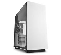SHARKOON - Case PC Pure Steel Middle Tower ATX / Micro ATX / Mini-ITX / CEB / EEB / EATX 2 Porte USB 3.0 Colore Bianco (Finestrato)
