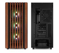 Sharkoon REBEL C70M RGB Full Tower Nero, Legno