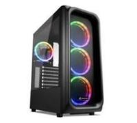 SHARKOON CASE TK5M RGB ATX 1XUSB 3.2, 2XUSB 3.0, VETRO TEMPERATO, 3X120MM FAN FRONT