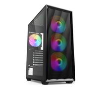 Sharkoon Case VK4 RAINBOW ATX Nero con supporto per schede madri mini ITX