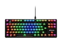 Sharkoon Crystal Shark RGB, nero