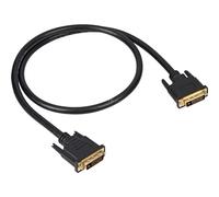 Sharkoon DVI-D/DVI-D (24+1), 1 m 1m DVI-D DVI-D Nero Cavo DVI