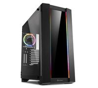 Sharkoon Elite Shark CA200M, Pc case, ARGB, Controller RGB 8 entrate, montaggio schede grafiche verticale ed orizzontale