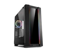 Sharkoon ELITE SHARK CA200G Midi Tower Nero