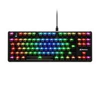 Sharkoon Gaming Tastatur Crystal Shark black DE Tastiera 4044951040124