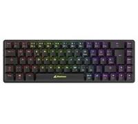 Sharkoon Gaming Tastatur PureWriter W65 black-rot DE 4044951036929