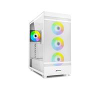 Sharkoon Gehäuse Rebel C50 Rgb Atx 1xGlas white Torre ATX 4044951038251