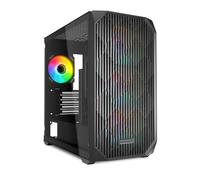 Case PC Sharkoon MK3 RGB Micro Torre Nero con Vetri Temperati e Ventilazione AvanzataCase PC Sharkoon MK3 RGB Micro Torre Nero con Vetri Temperati e Ventilazione Avanzata