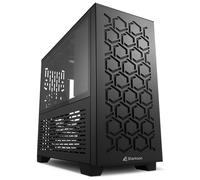 Sharkoon MS-Y1000 Micro Tower in vetro temperato USB 3.0 Nero