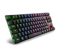 Sharkoon PureWriter TKL RGB USB Tedesco Nero