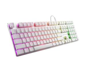 Sharkoon PureWriter wh Kailh Red US RGB - Kailh Low Profile Choc Red