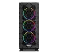 SHARKOON CASE ATX RGB HEX PANNELLO IN VETRO NO ALIM