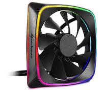 Sharkoon RGB Shark Lights Ventola, Nero