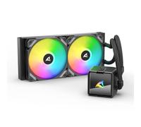 6493107 SHARKOON LIQUID COOLING S50 ARGB AIO BLACK