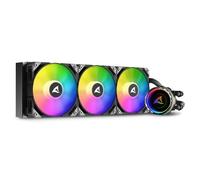 Sharkoon S90 RGB Custodia per PC, processore Raffreddatore a liquido tutto in uno 12 cm Nero 1 pezzo - Nouvo