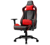 SHARKOON - Sedia Gaming Elbrus 2 in Pelle Sintetica Colore Nero e Rosso