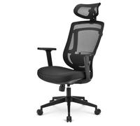 Sharkoon Sedia Office Fabric Seat Base 3D Armrest Headrest Max Weight Capacity 100Kg