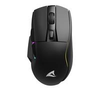 SHARK SGM50W SW - Mouse per gioco (mouse), USB/radio, RGB, nero